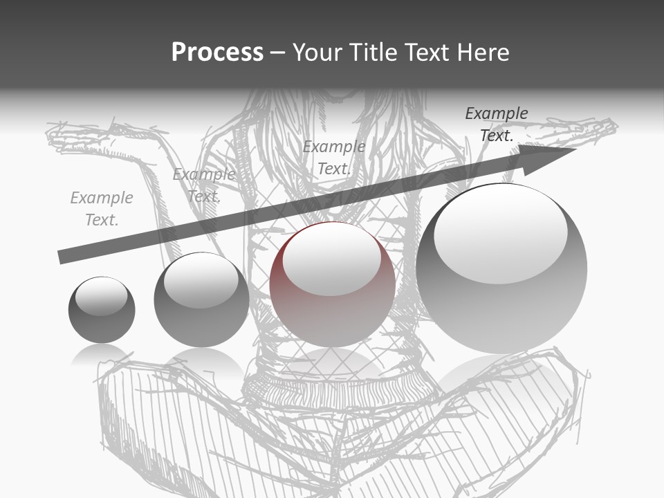 Concept Draw Female PowerPoint Template