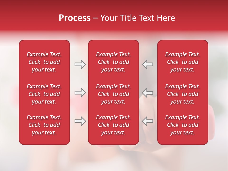 A Woman Is Holding Two Pink Dumbs PowerPoint Template