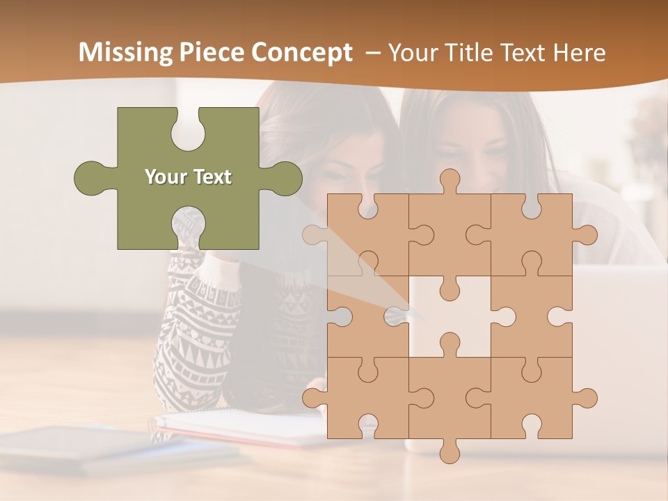 Tray Milk Jug Wooden PowerPoint Template