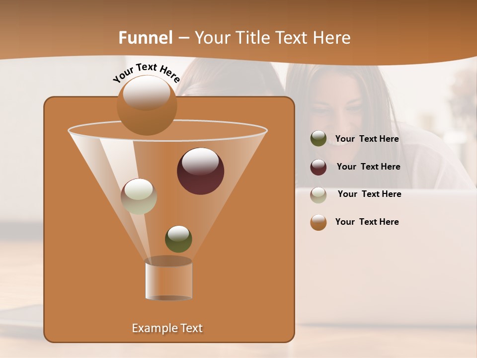 Tray Milk Jug Wooden PowerPoint Template