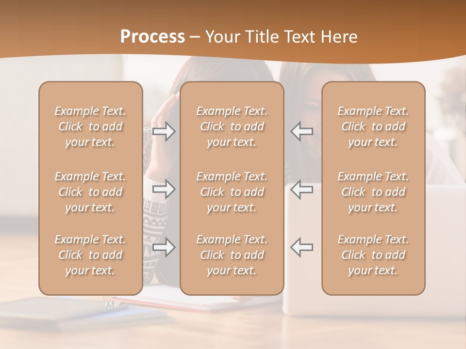 Tray Milk Jug Wooden PowerPoint Template
