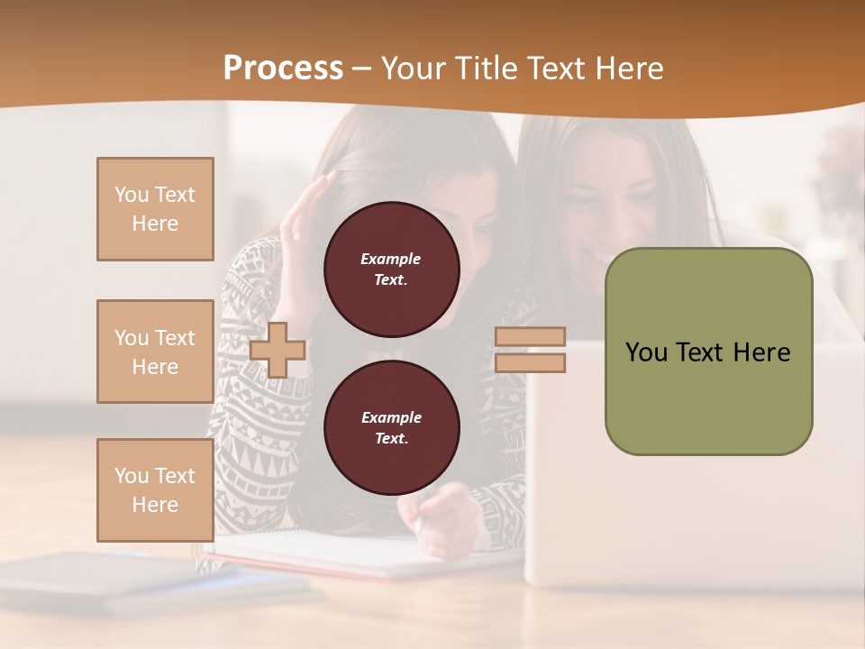 Tray Milk Jug Wooden PowerPoint Template