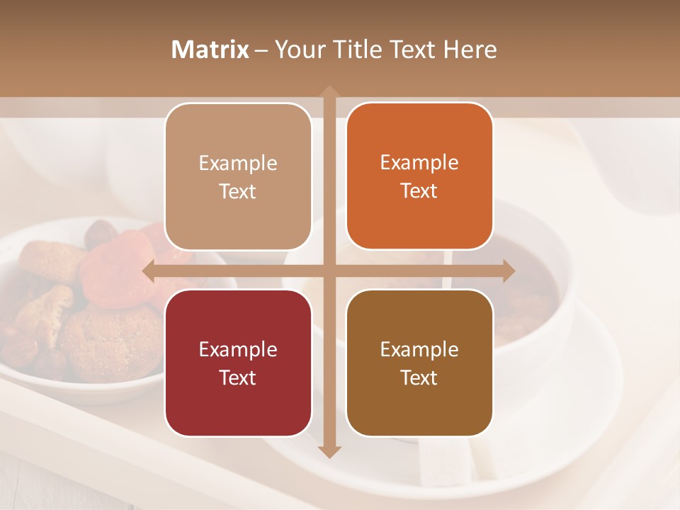 Tray Milk Jug Wooden PowerPoint Template