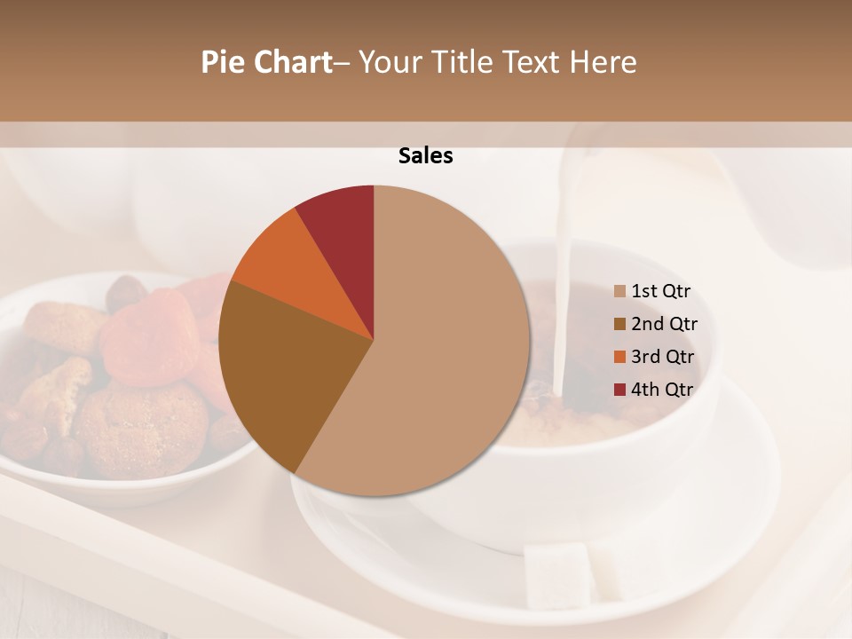 Tray Milk Jug Wooden PowerPoint Template