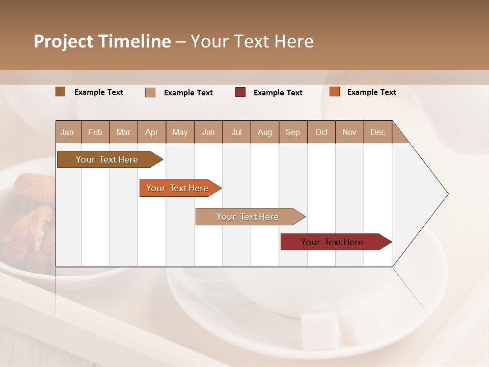 Tray Milk Jug Wooden PowerPoint Template