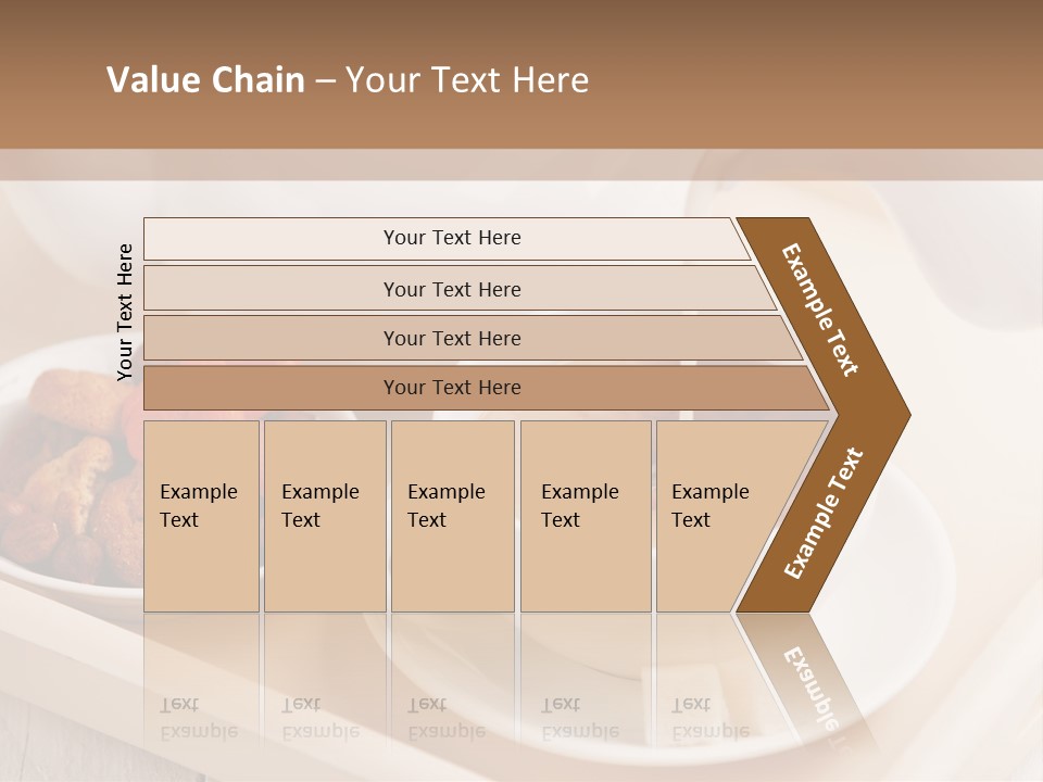 Tray Milk Jug Wooden PowerPoint Template