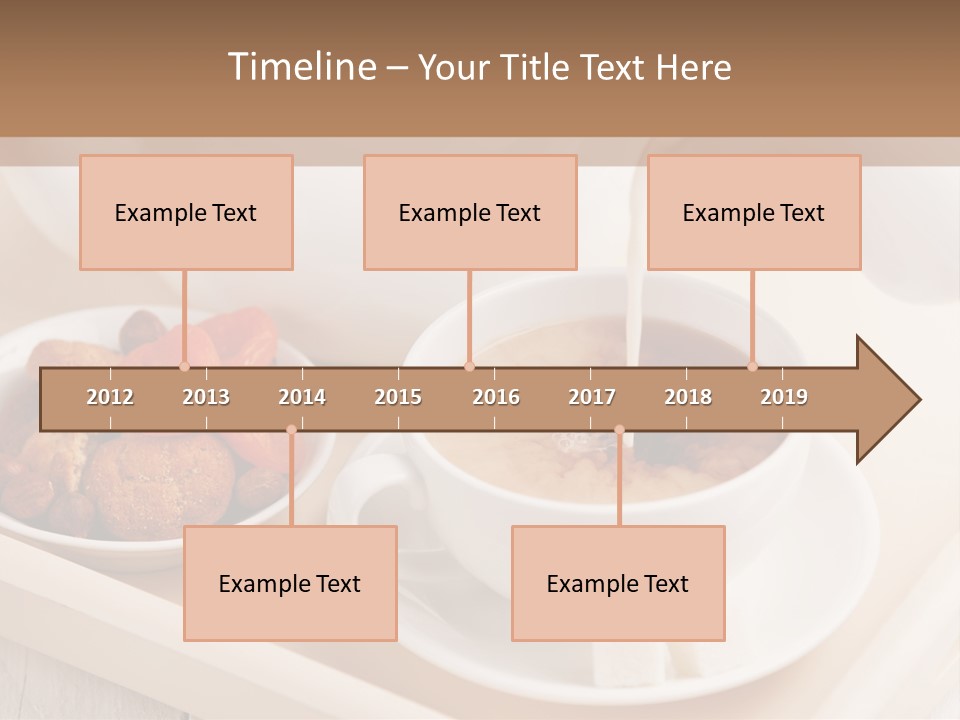 Tray Milk Jug Wooden PowerPoint Template
