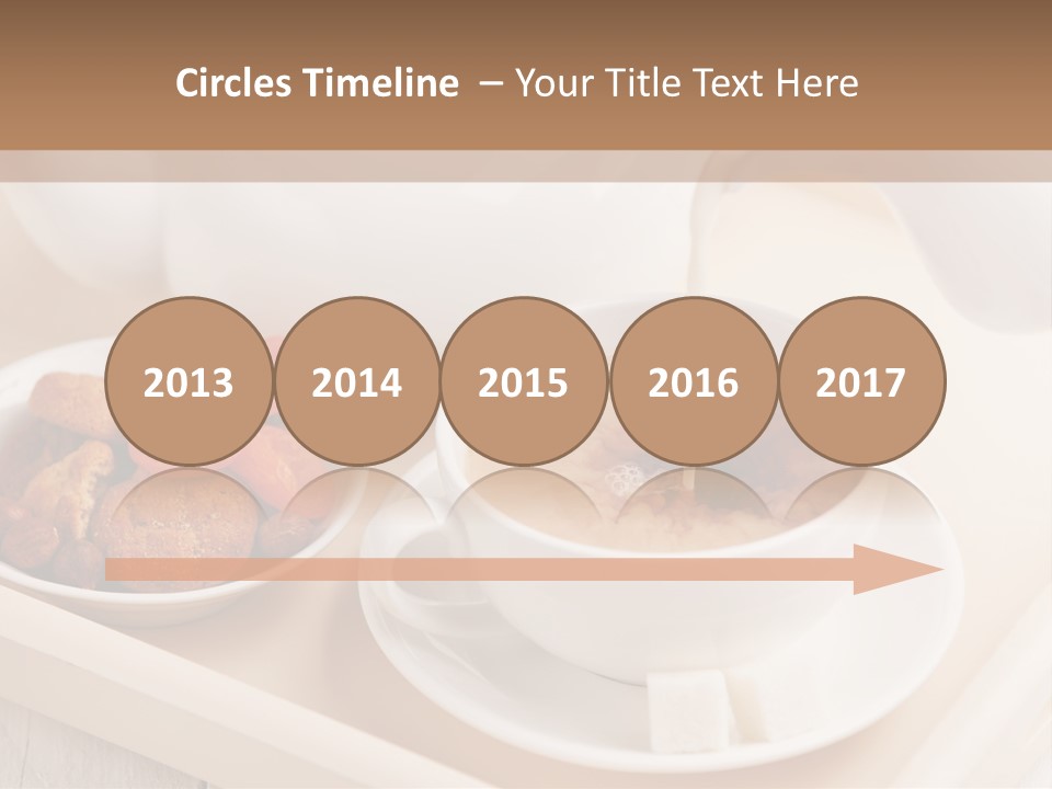 Tray Milk Jug Wooden PowerPoint Template