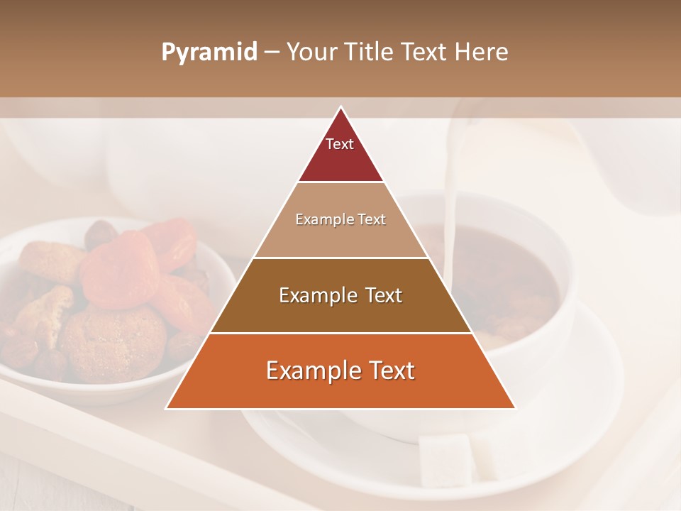 Tray Milk Jug Wooden PowerPoint Template