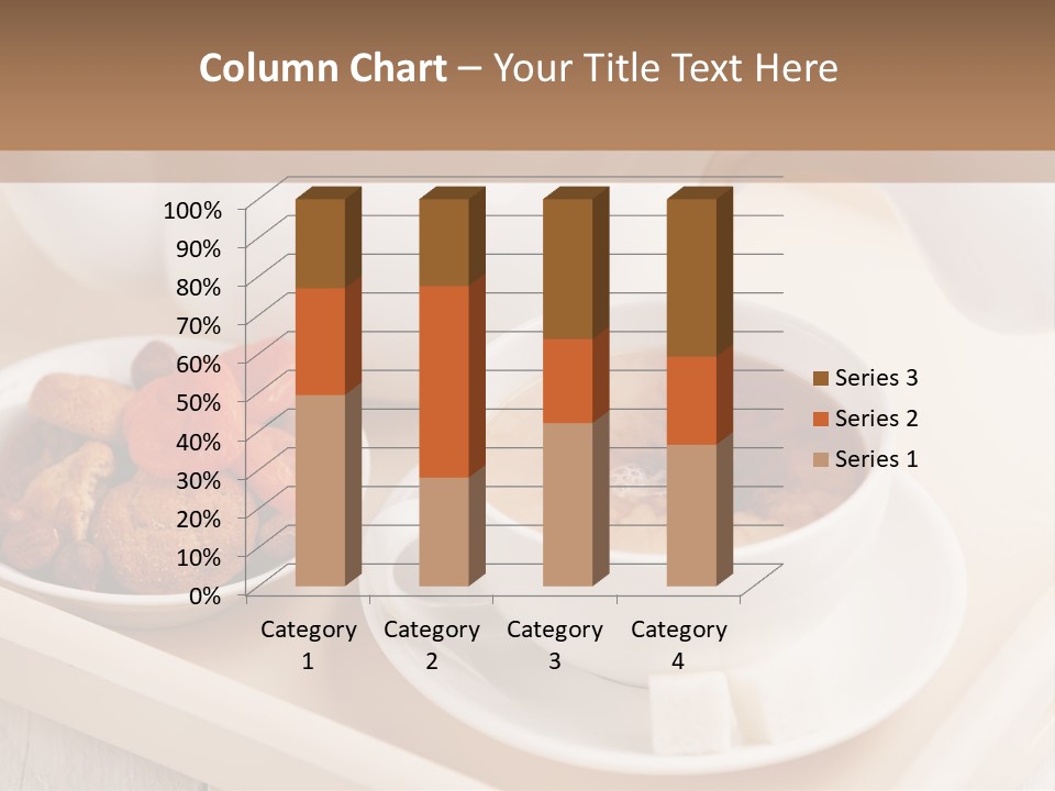 Tray Milk Jug Wooden PowerPoint Template