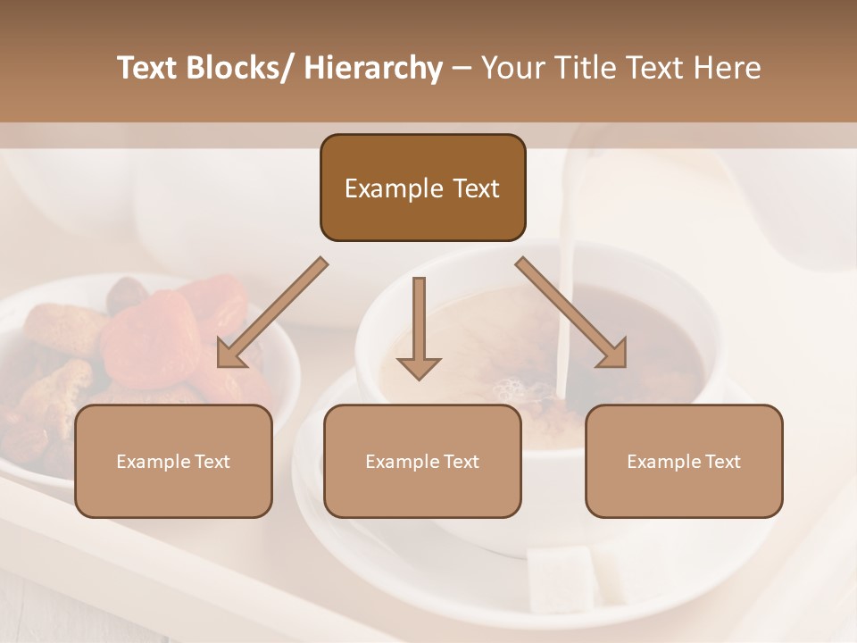 Tray Milk Jug Wooden PowerPoint Template