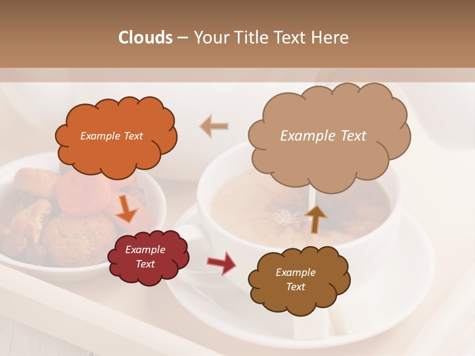Tray Milk Jug Wooden PowerPoint Template