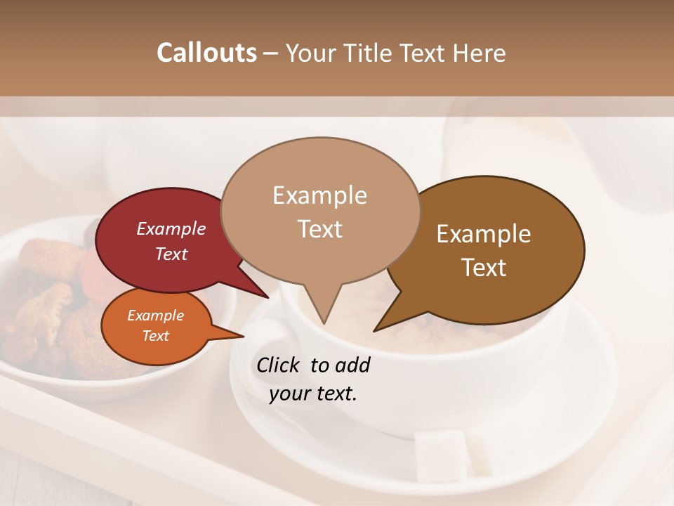 Tray Milk Jug Wooden PowerPoint Template
