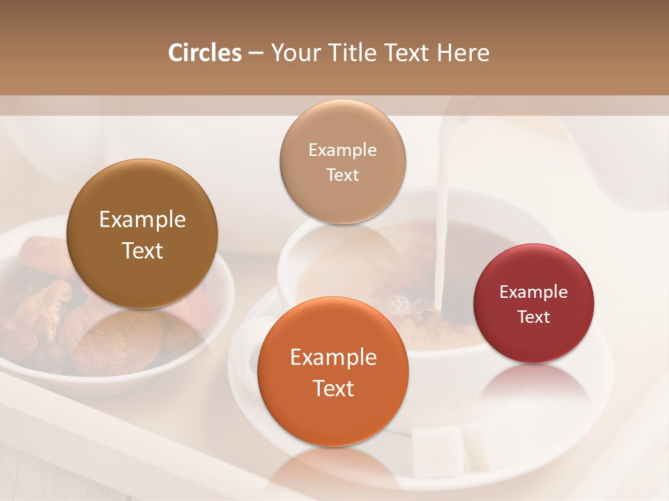 Tray Milk Jug Wooden PowerPoint Template