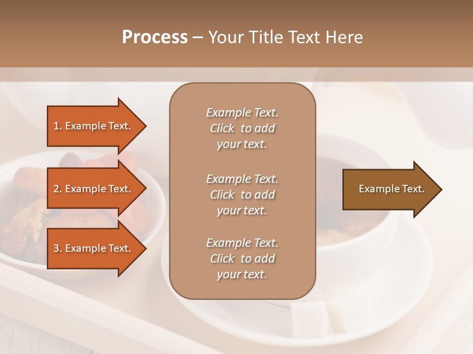 Tray Milk Jug Wooden PowerPoint Template