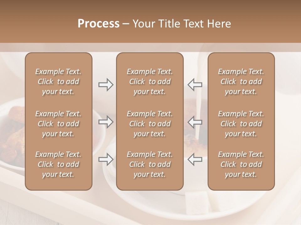 Tray Milk Jug Wooden PowerPoint Template