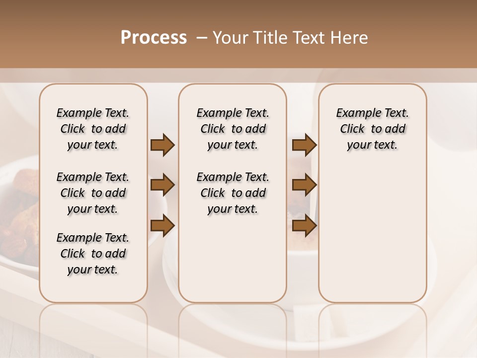 Tray Milk Jug Wooden PowerPoint Template