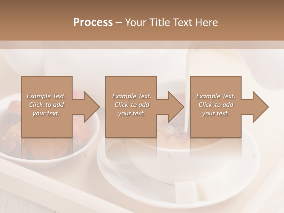 Tray Milk Jug Wooden PowerPoint Template
