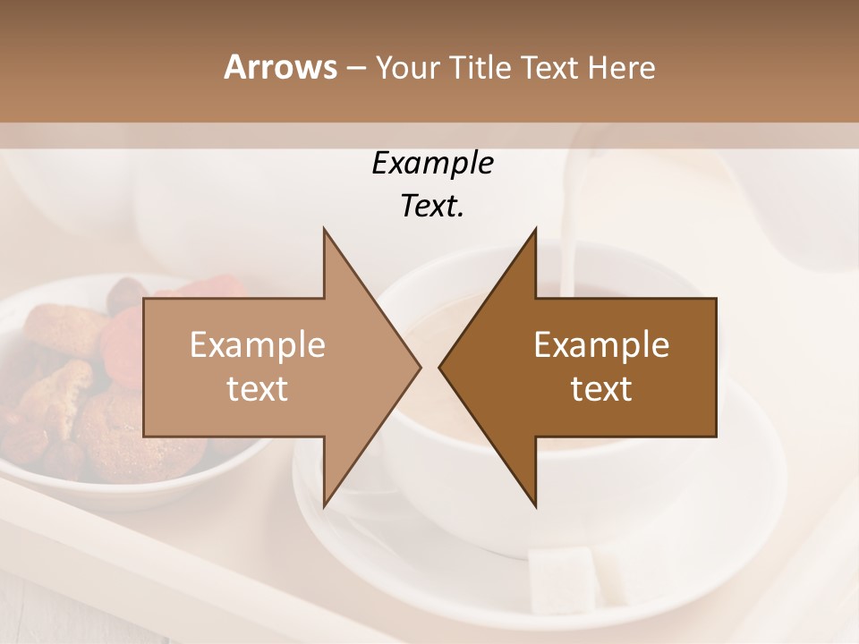 Tray Milk Jug Wooden PowerPoint Template