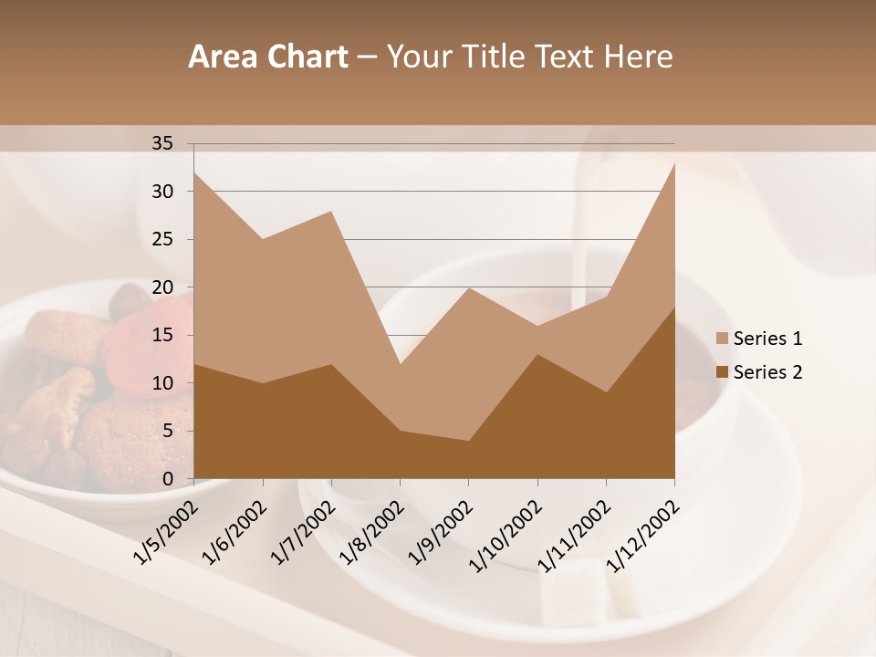 Tray Milk Jug Wooden PowerPoint Template