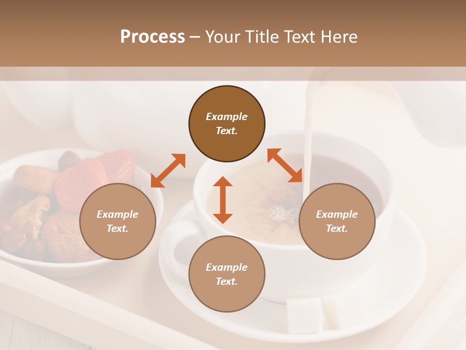 Tray Milk Jug Wooden PowerPoint Template