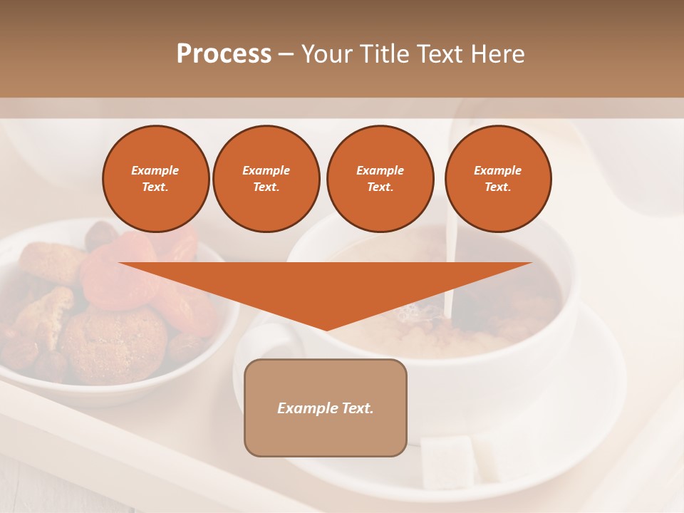 Tray Milk Jug Wooden PowerPoint Template