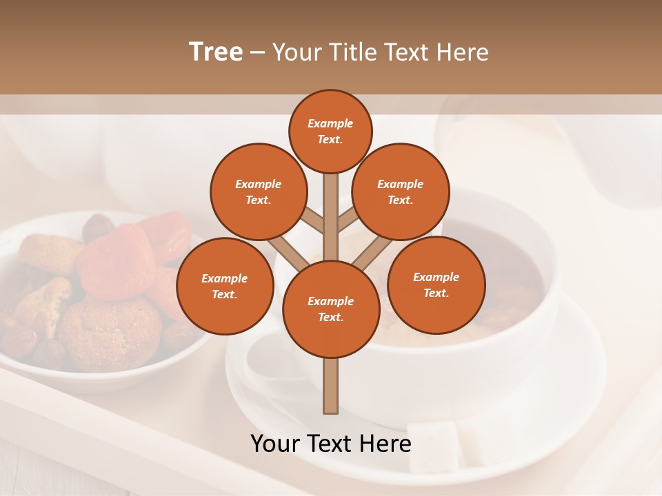 Tray Milk Jug Wooden PowerPoint Template