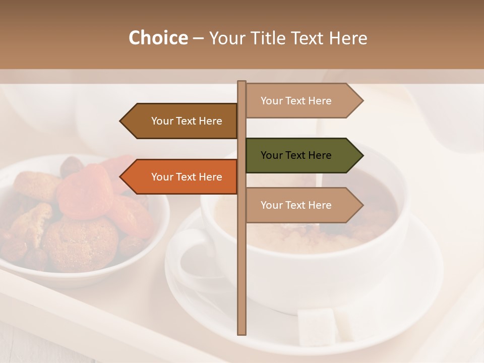 Tray Milk Jug Wooden PowerPoint Template