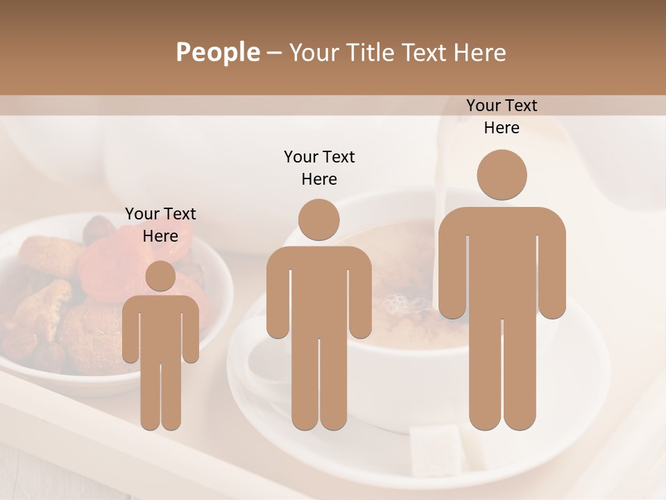 Tray Milk Jug Wooden PowerPoint Template