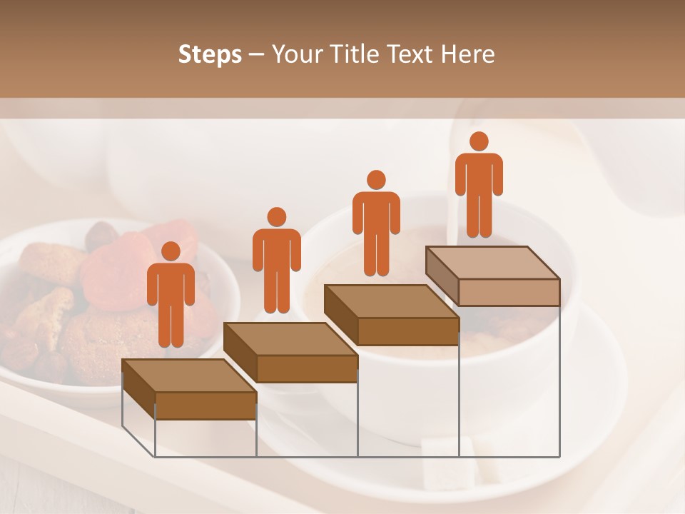 Tray Milk Jug Wooden PowerPoint Template