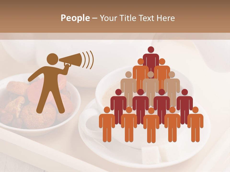 Tray Milk Jug Wooden PowerPoint Template