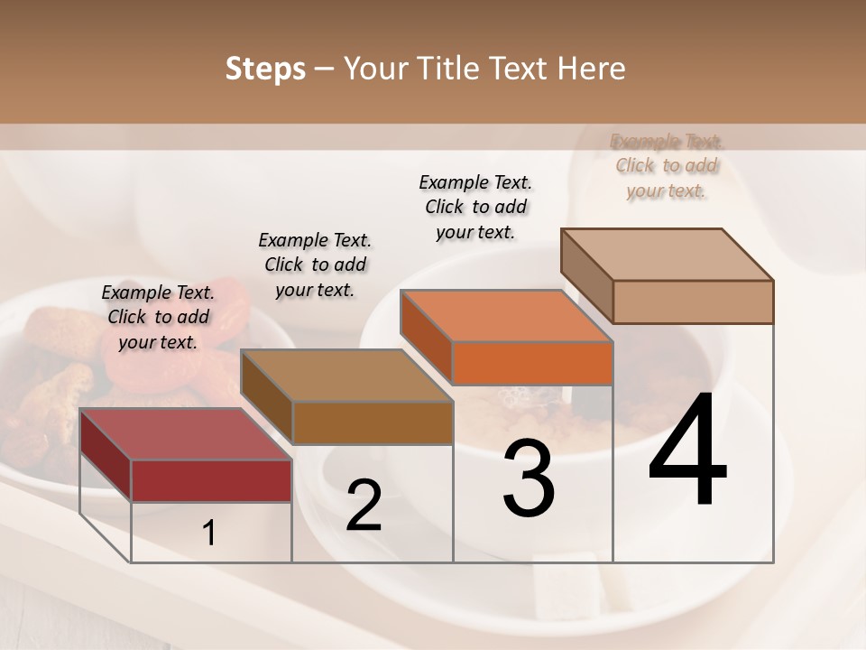 Tray Milk Jug Wooden PowerPoint Template