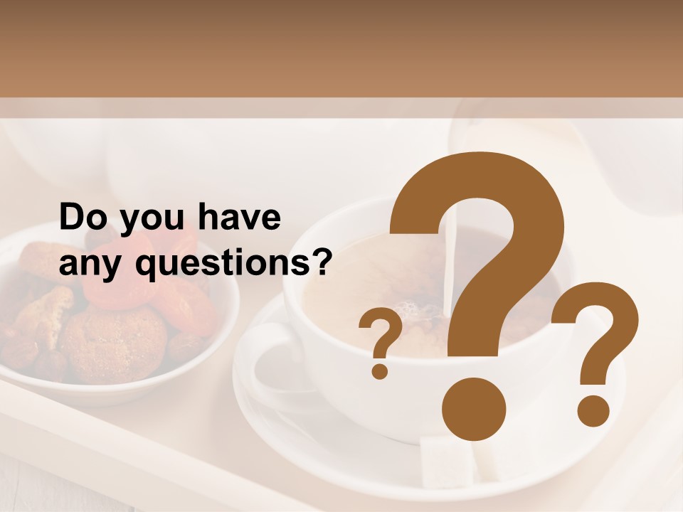 Tray Milk Jug Wooden PowerPoint Template