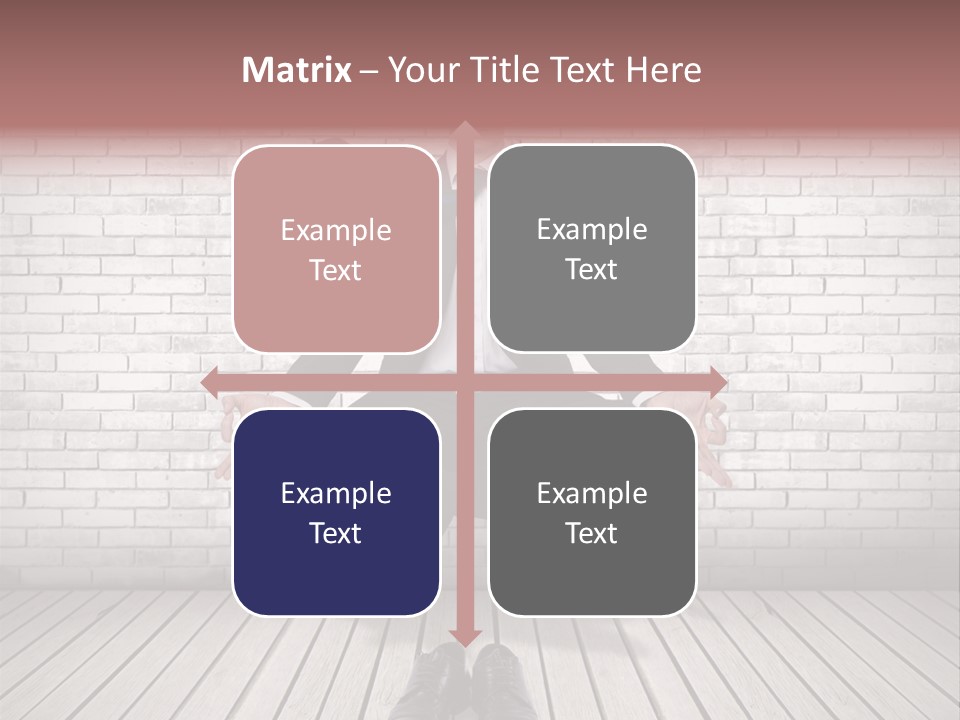 Wall Relax White PowerPoint Template