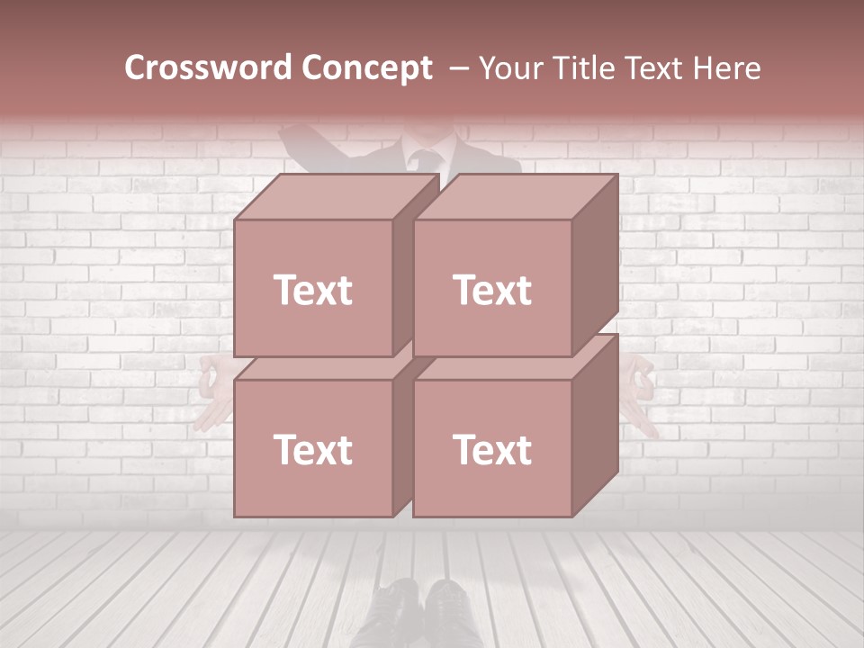 Wall Relax White PowerPoint Template