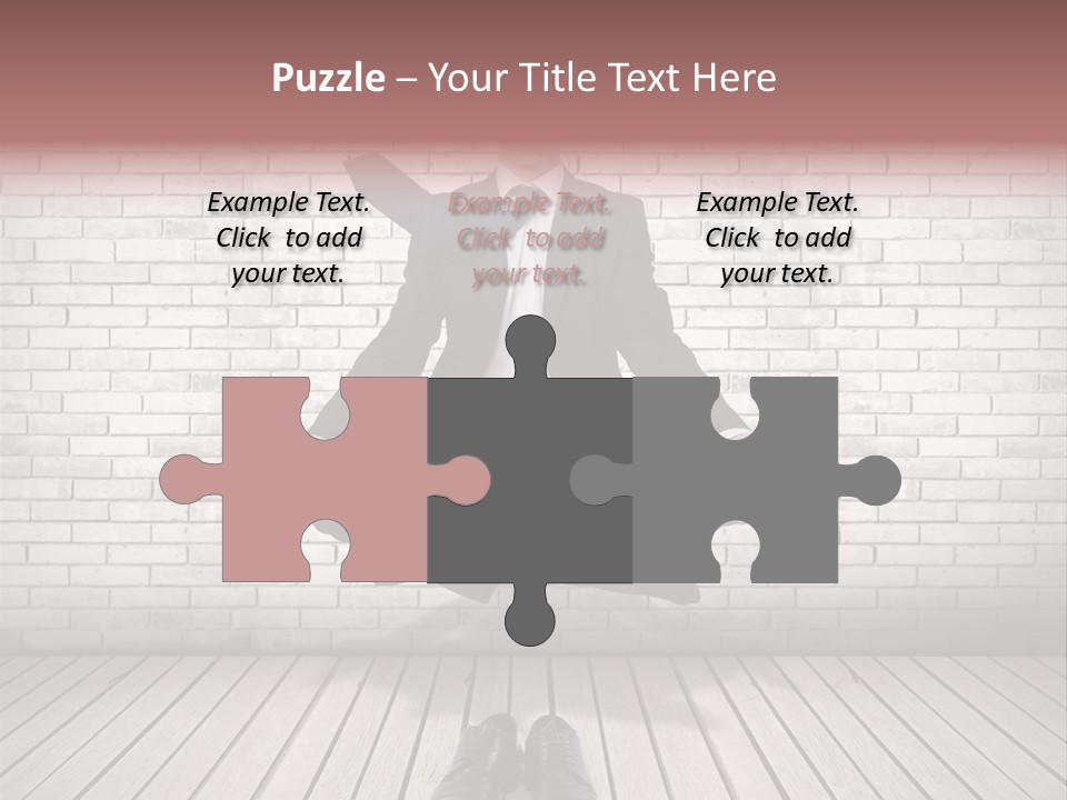 Wall Relax White PowerPoint Template