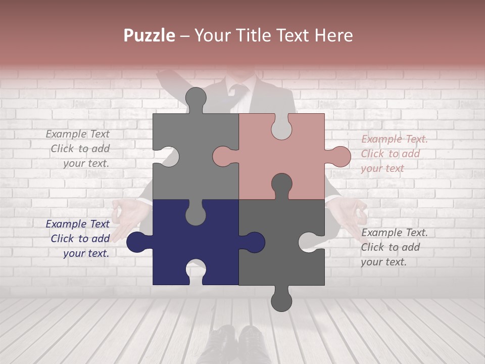 Wall Relax White PowerPoint Template