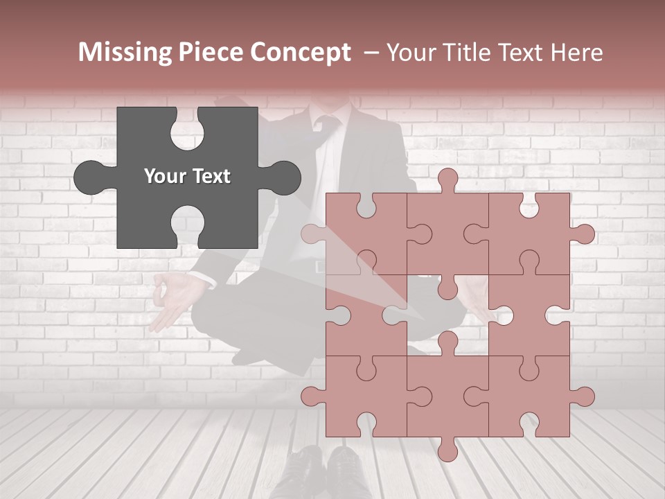 Wall Relax White PowerPoint Template