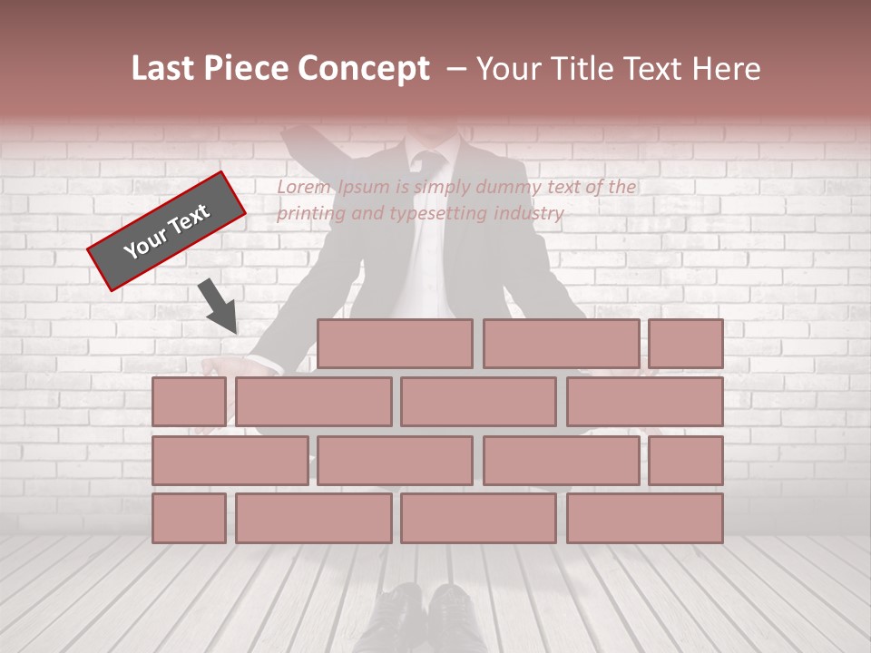 Wall Relax White PowerPoint Template