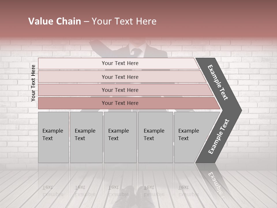 Wall Relax White PowerPoint Template