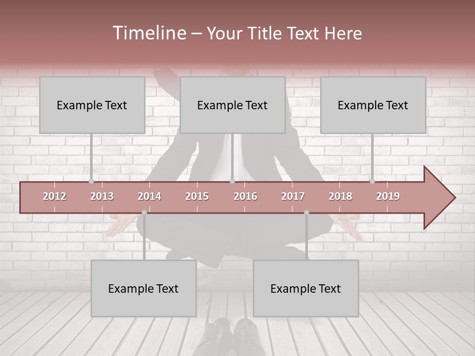 Wall Relax White PowerPoint Template