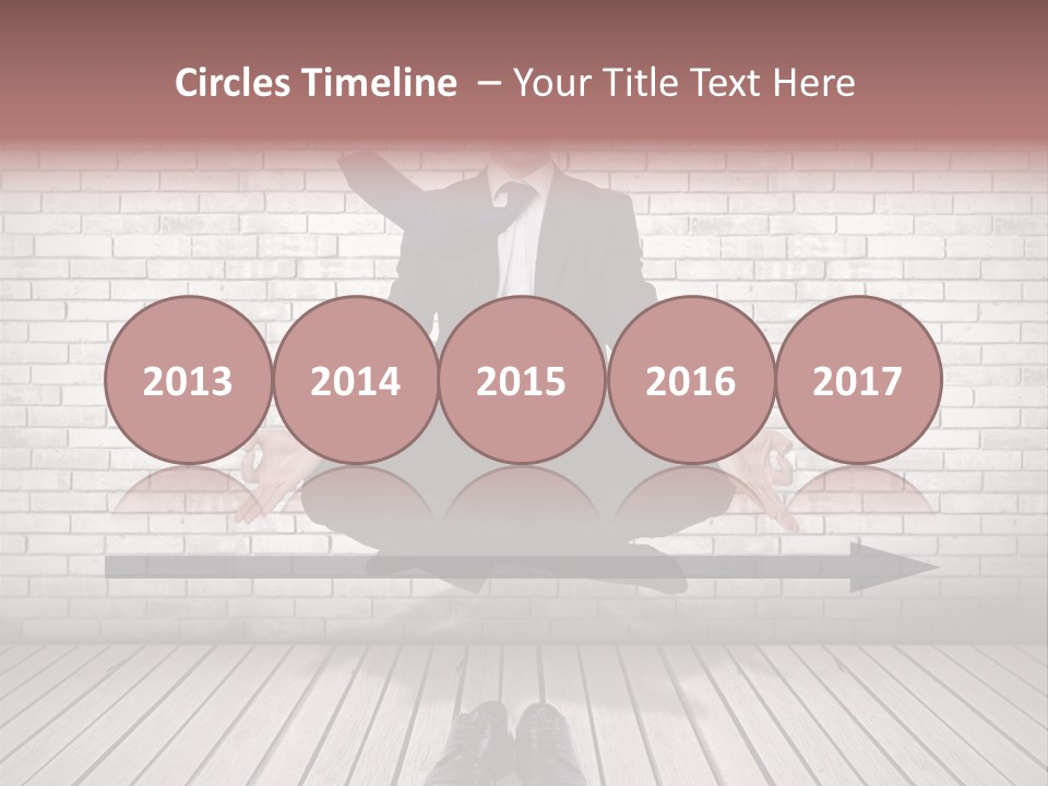 Wall Relax White PowerPoint Template