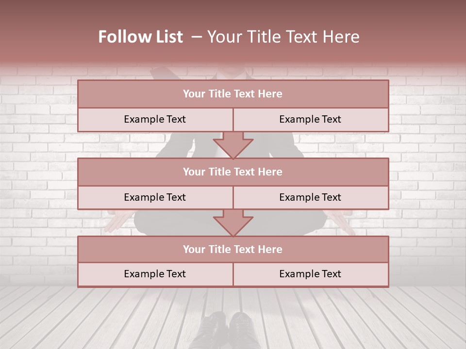 Wall Relax White PowerPoint Template