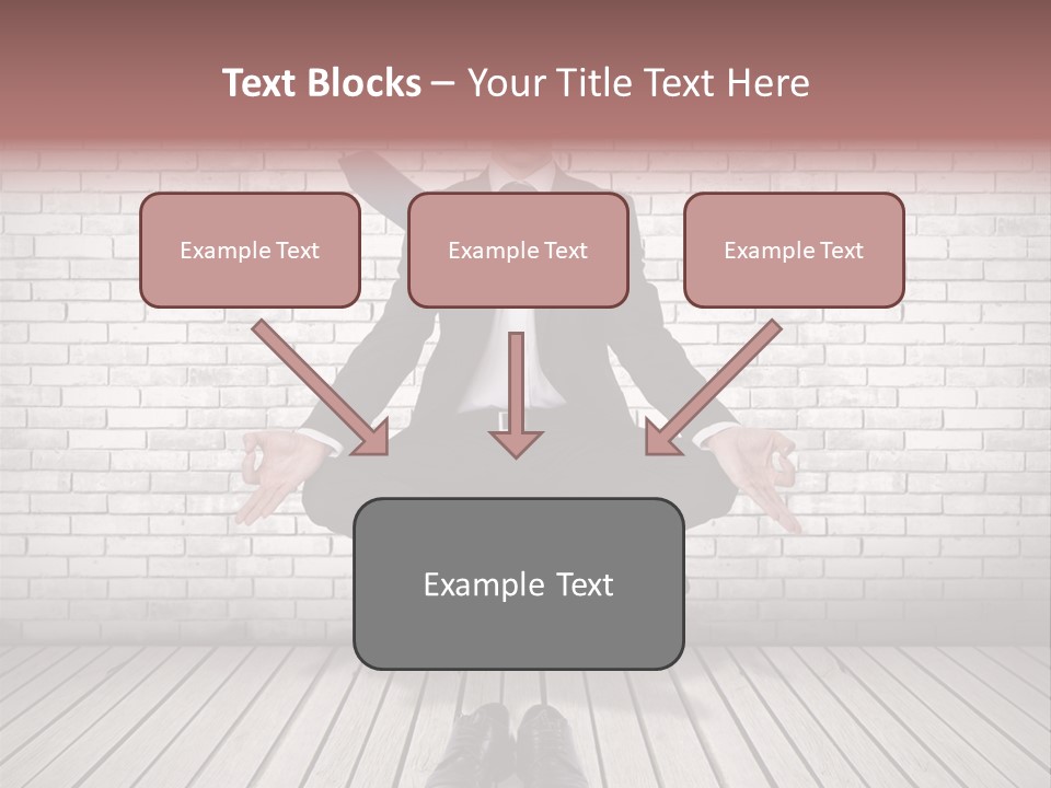 Wall Relax White PowerPoint Template