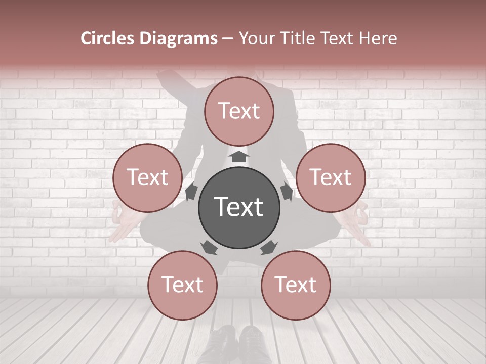 Wall Relax White PowerPoint Template