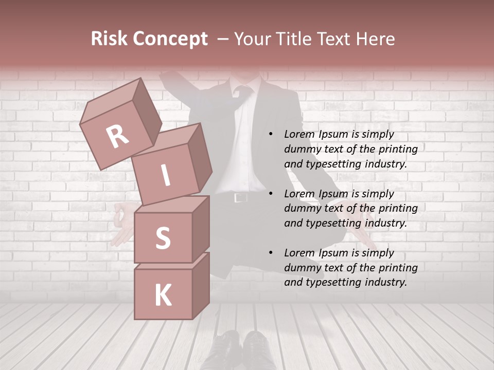 Wall Relax White PowerPoint Template