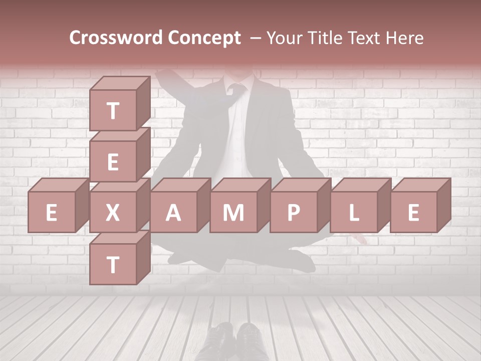 Wall Relax White PowerPoint Template