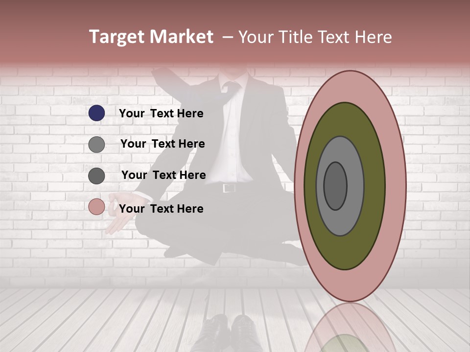 Wall Relax White PowerPoint Template