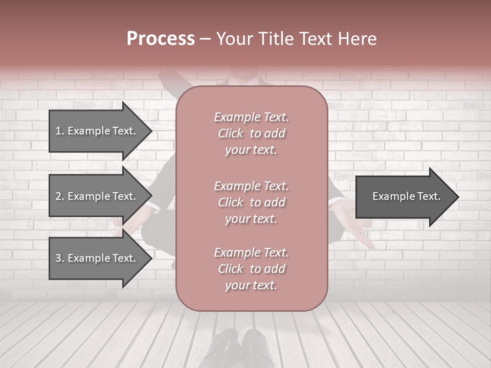Wall Relax White PowerPoint Template
