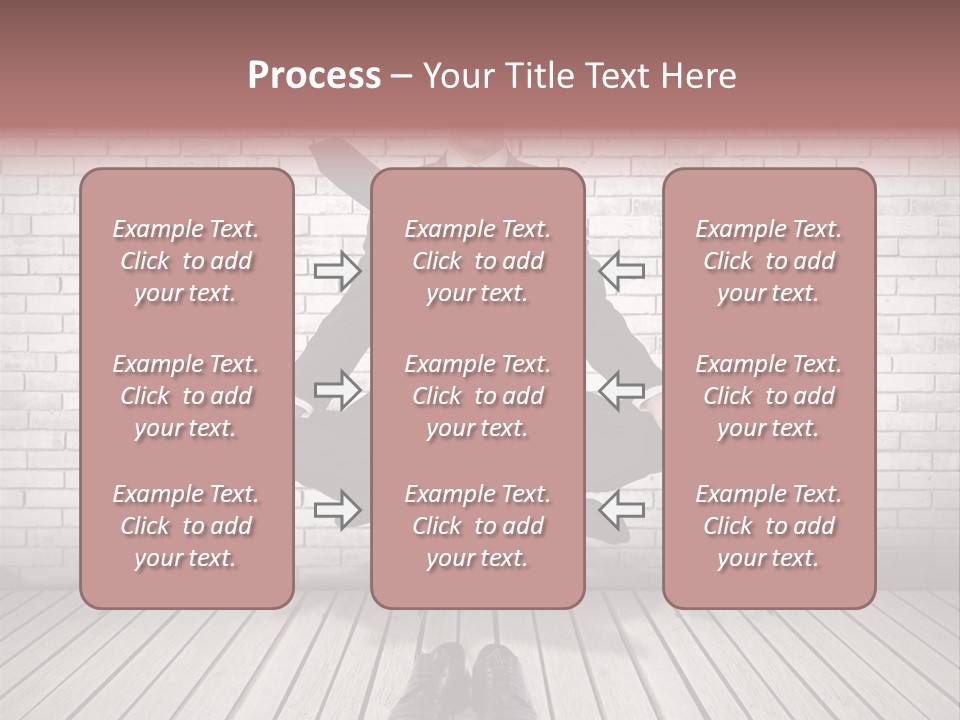Wall Relax White PowerPoint Template